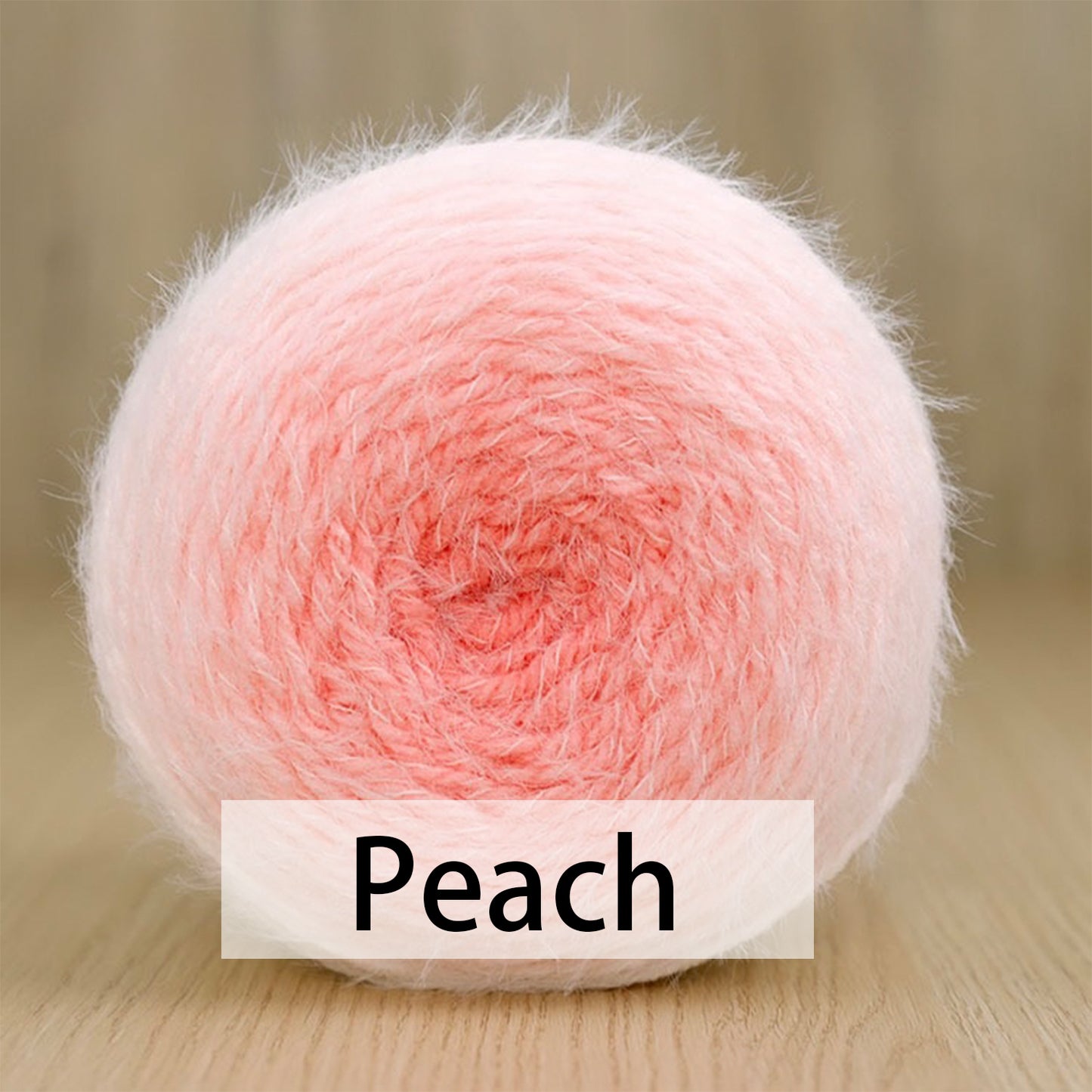 Soft Fuzzy Cake Yarn 200g – Plush 8-Ply Acrylic Nylon Blend Yarn