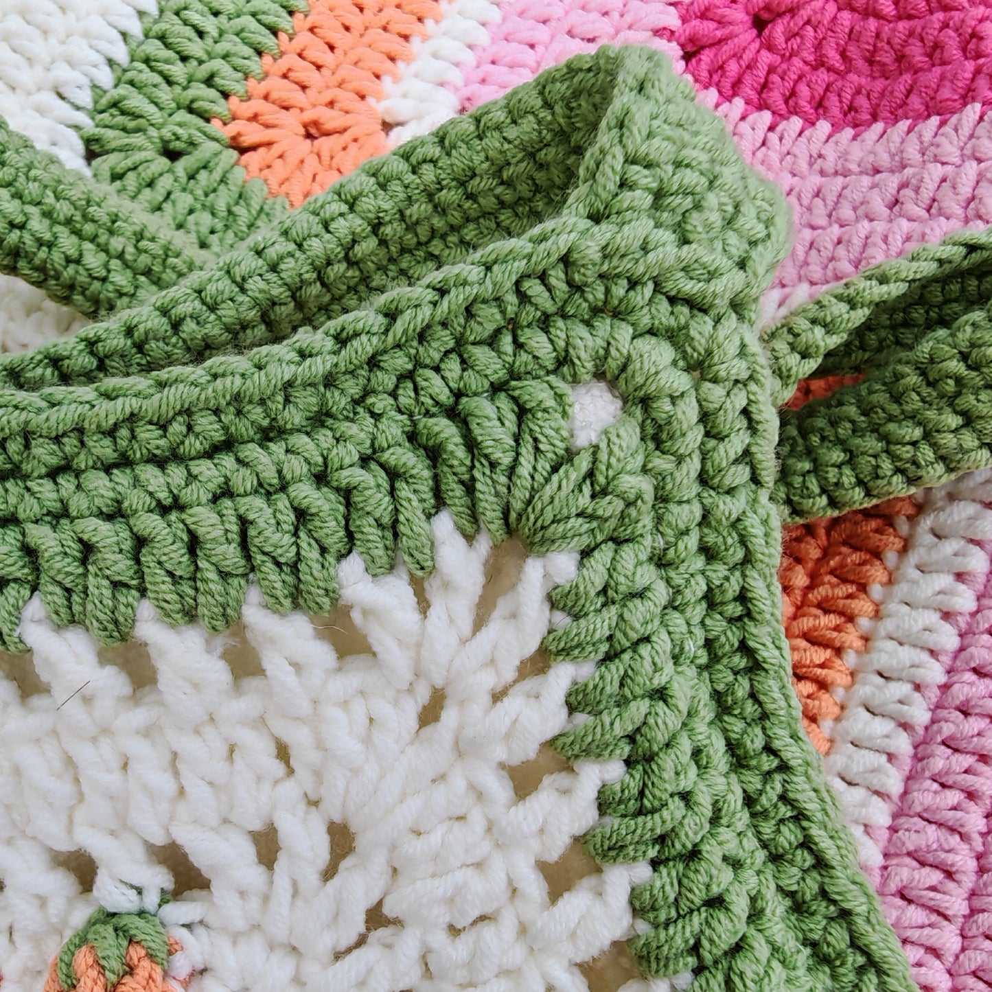 Handmade Rainbow Crochet Bag, Soft Shoulder Bag & Tote, Gift for Her