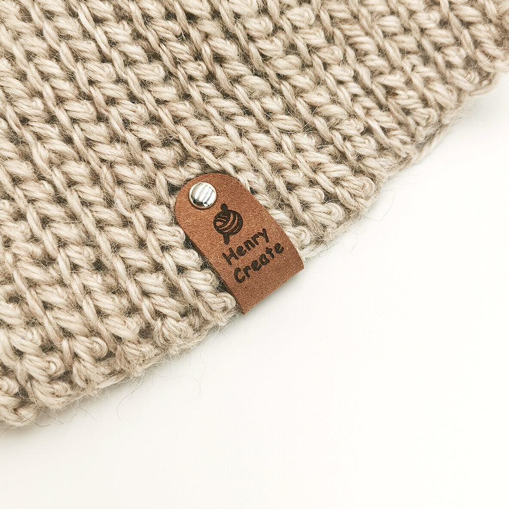 Tag for Handmade Item, Custom Clothing Label, Handmade Crochet Tag, Personalised Handmade Labels, 64x16mm