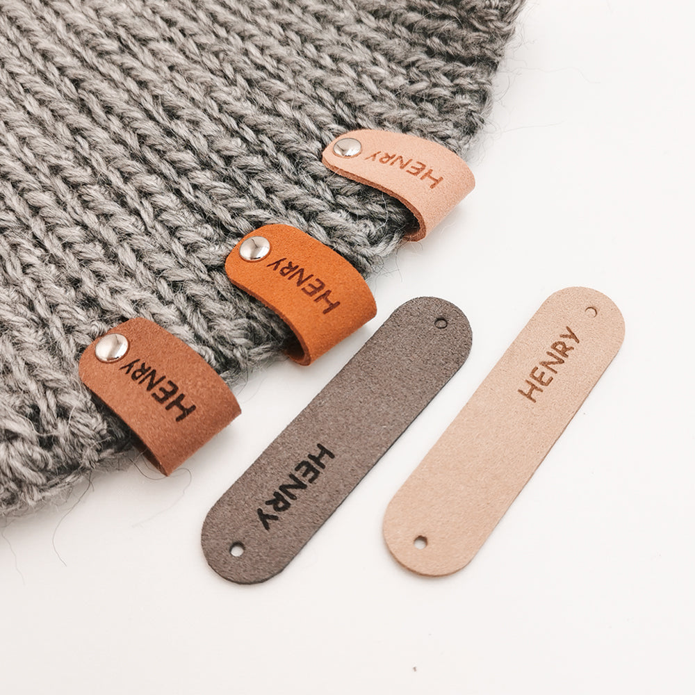 Label for Handmade Item, Custom Clothing Label, Crochet Tag, Personalised Crochet Labels, 64x16mm