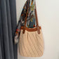 Sienna Crochet Tote, Handmade Shoulder Bag, Handbag Gift for Her