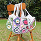 Handmade Cottage Bloom Crochet Bag, Soft Shoulder Bag & Tote, Gift for Her