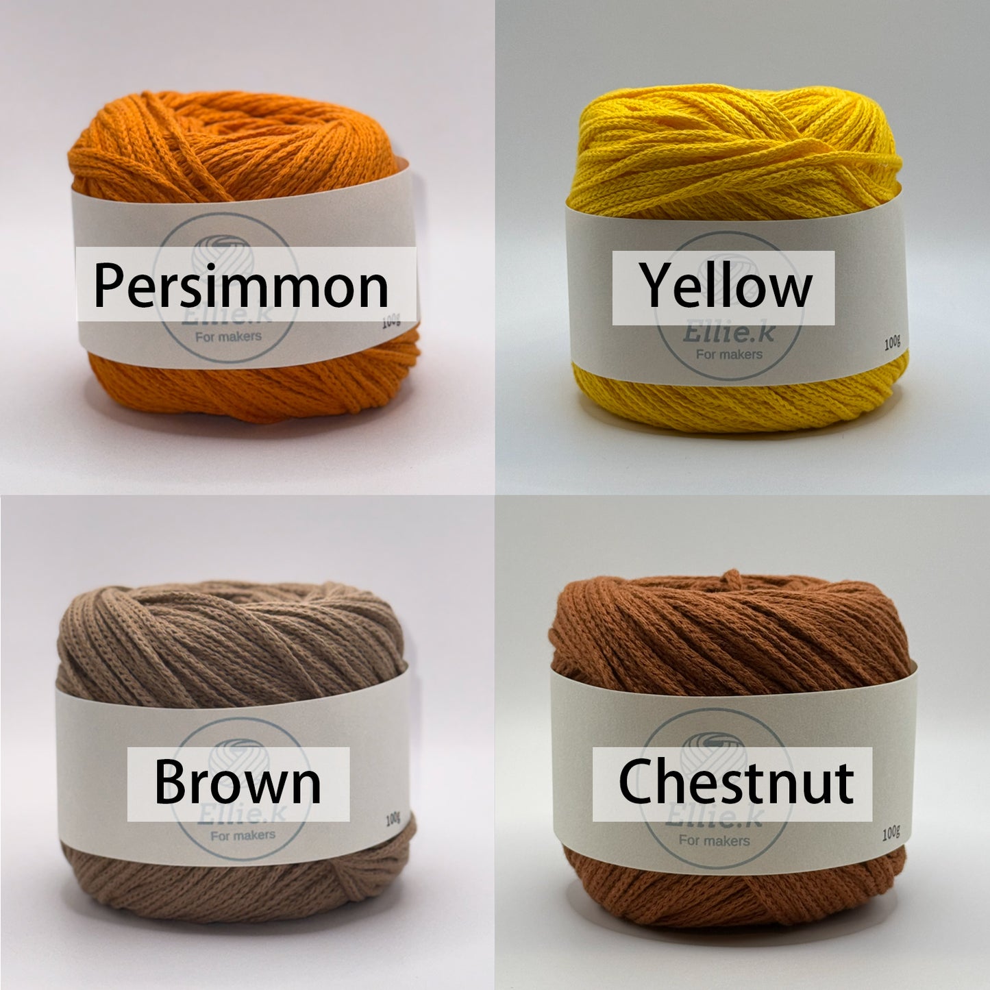 Pure Cotton Yarn 100g – Thick 10-Ply Craft Yarn