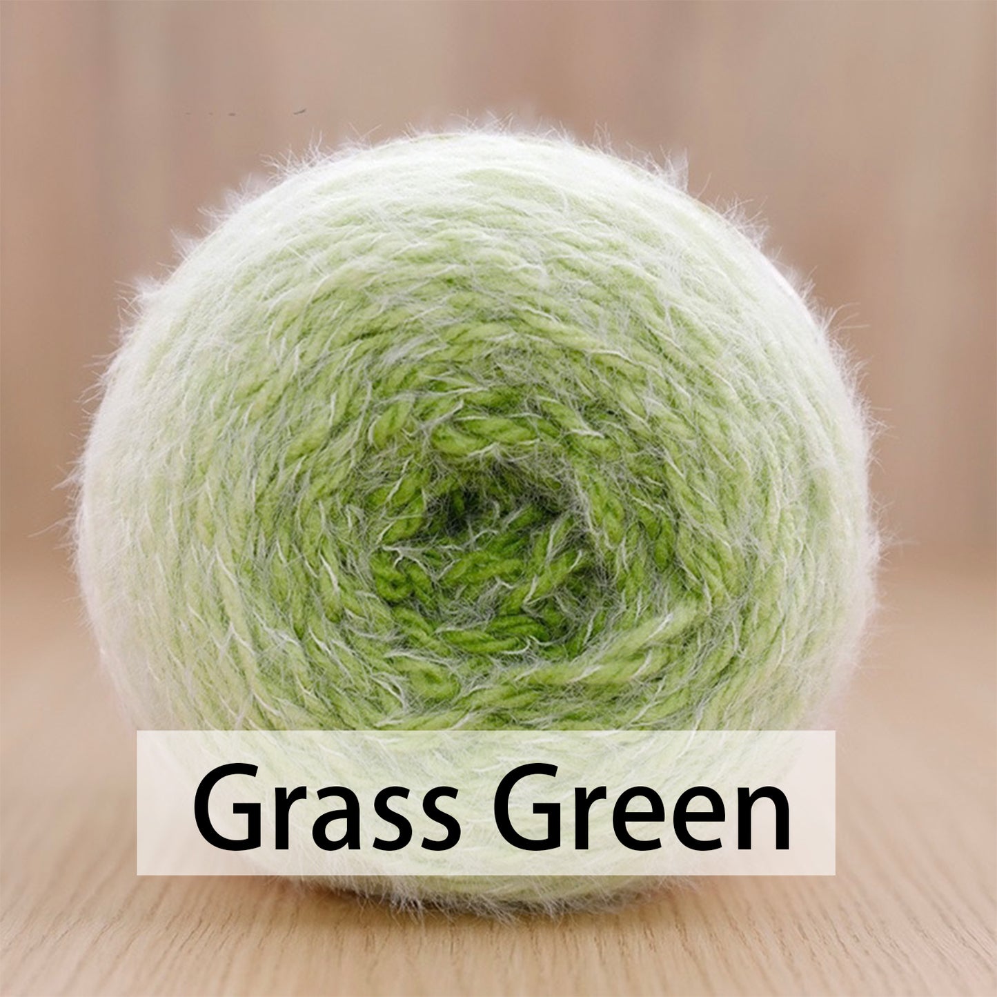 Soft Fuzzy Cake Yarn 200g – Plush 8-Ply Acrylic Nylon Blend Yarn