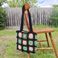Handmade Midnight Meadow Crochet Tote, Soft Shoulder Bag, Gift for Her