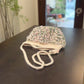 Handmade Crochet Tote Bag, Monet Garden Shoulder Bag, Handbag Gift for Her