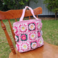 Handmade Camellia Bloom Crochet Tote, Soft Shoulder Bag, Gift for Her