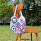Handmade Cottage Bloom Crochet Bag, Soft Shoulder Bag & Tote, Gift for Her