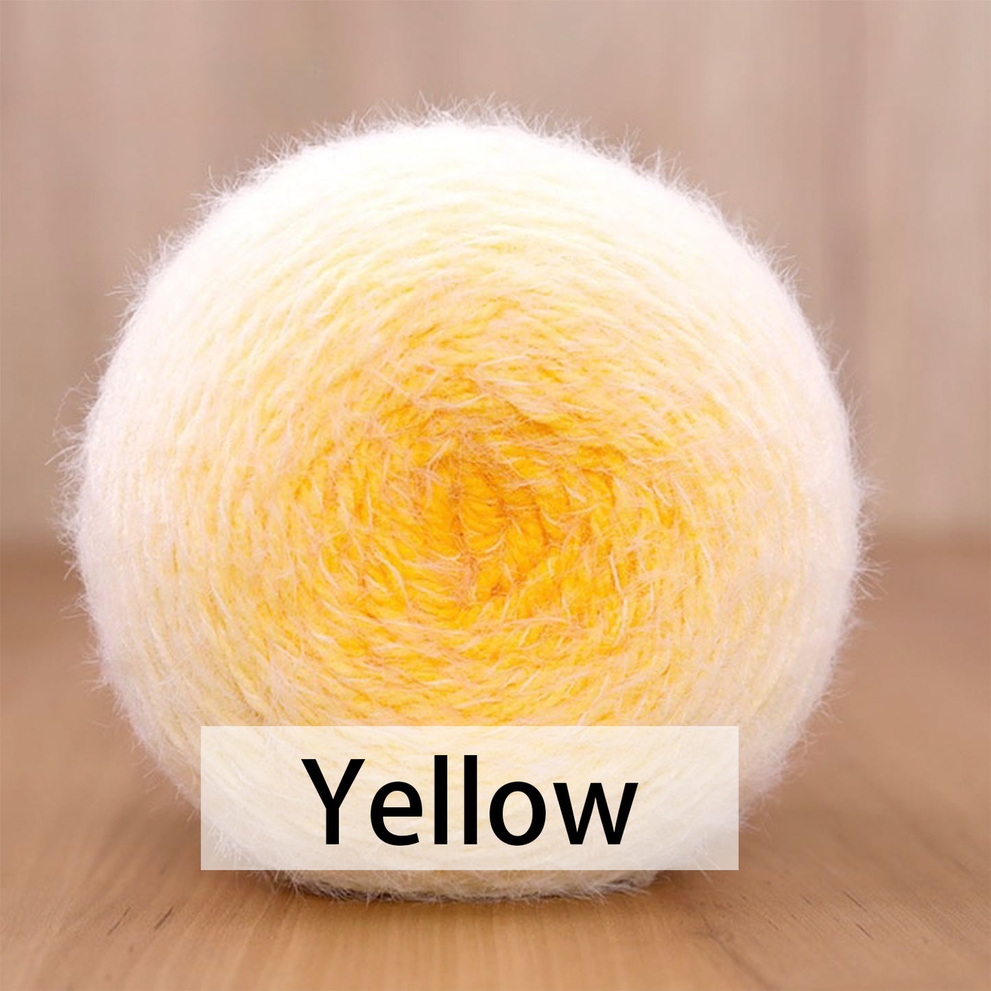 Soft Fuzzy Cake Yarn 200g – Plush 8-Ply Acrylic Nylon Blend Yarn