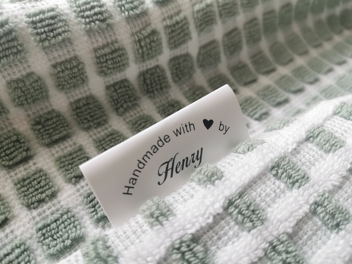 Personalized Sewing labels, Custom Labels for Handmade Clothing, Custo ...