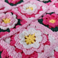 Handmade Camellia Bloom Crochet Tote, Soft Shoulder Bag, Gift for Her