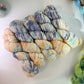 Hand Dyed Wool-Silk Blend Yarn – Luxury Soft Knitting & Crochet Yarn