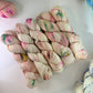 Hand Dyed Wool-Silk Blend Yarn – Luxury Soft Knitting & Crochet Yarn