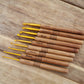 Customized Bamboo Crochet Hooks, Personalised Name Crochet Hook, 9 Sets, 2.0mm-6.0mm