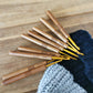 Customized Bamboo Crochet Hooks, Personalised Name Crochet Hook, 9 Sets, 2.0mm-6.0mm