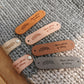 Custom Crochet Labels, Tag for Handmade Item, Custom Clothing Label, Personalised Handmade Labels, 64x16mm