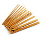 Bamboo Straight Knitting Needles, 12 Sets, 3mm-10mm