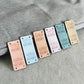 Personalised Rectangle Labels, Custom Microfiber Handmade Tags, Crochet Tags for Handmade Item, 48x20mm