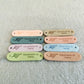 Personalised Handmade Tags, Custom Crochet Tags, Fabric Label for Handmade Item, 45x12mm