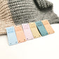 Custom Crochet Tag, Tags for Handmade Item, Personalised Crochet Labels, 20x48mm