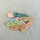 Personalised Handmade Tags, Custom Crochet Tags, Fabric Label for Handmade Item, 45x12mm