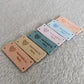 Personalised Crochet Tag, Custom Microfiber Handmade Label, Labels for Handmade Item, 48x20mm