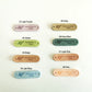 Personalised Handmade Tags, Custom Crochet Tags, Fabric Label for Handmade Item, 45x12mm